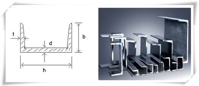 Q235/Q345 U Steel Profile U Channel Steel (100X48mm)