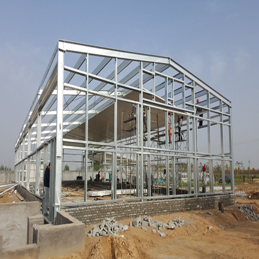 Steel Structure Workshop with Morden Design and Fast Installation