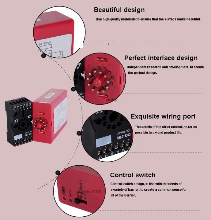 Barrier Gate Metal Vehicle Magnetic Loop Detector