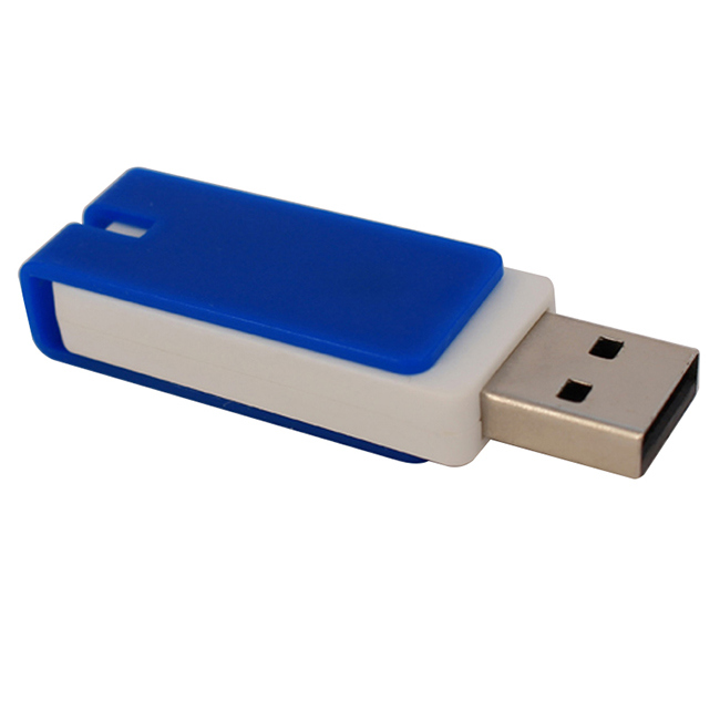 Various Color and Custom Logo Swivel USB Flash Disk Flash Dirive (UL-P011)