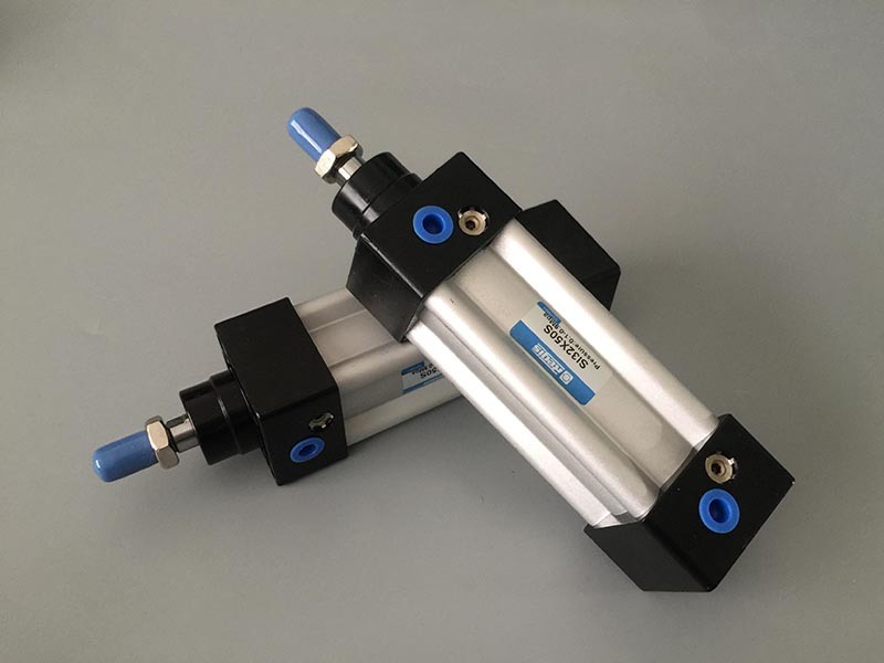 Si Series ISO6431 Standard Pneumatic Cylinder Mickey Mouse Barrel