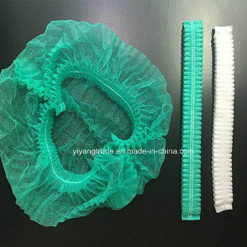 Disposable Non-Woven Bouffant Cap for Hospital Single Use