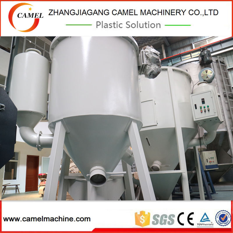 High Production Vertical Plastic Granule Mixer Mixing Dryer Machine