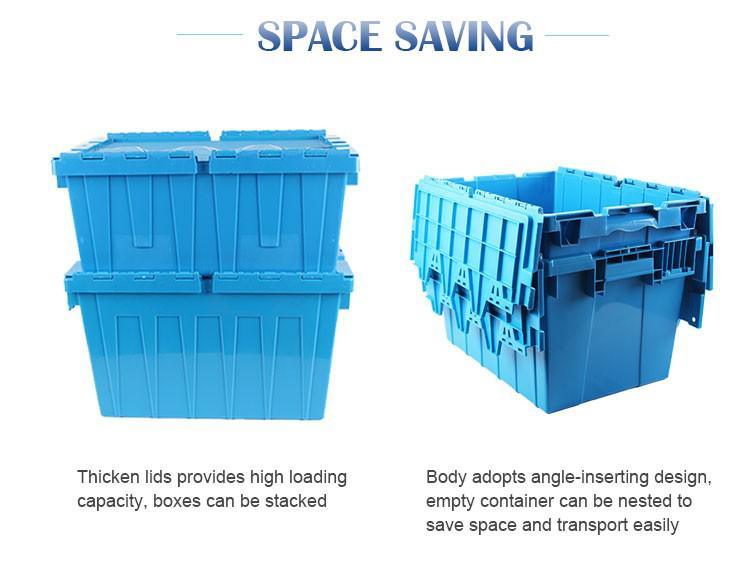 Heavy Duty Stackable Crate Stacking Logistic Plastic Crate