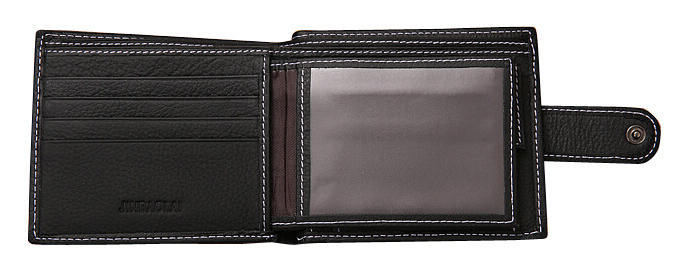 Fashion Leather Travel Card Coin Men Wallet (MH-2241)