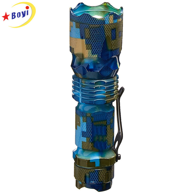 The Original Peacock Blue Ultra Bright High Lumen Output LED Mini Tactical Flashlight