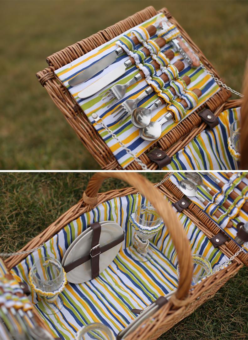 Wholesale High Quality Cheap Decorative Wicker Picnic Basket