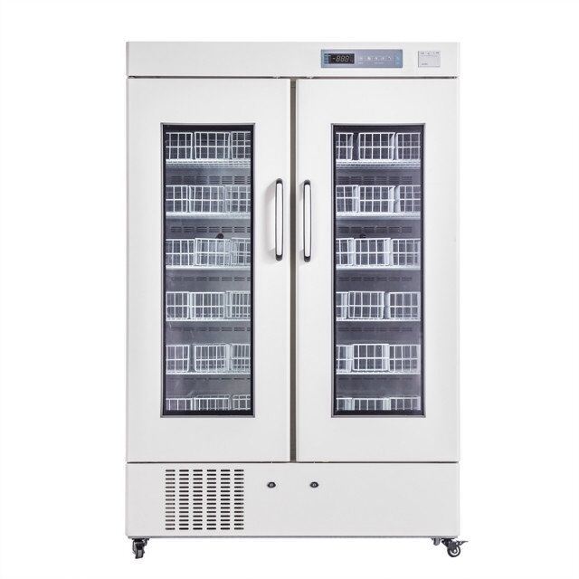 High Quality Single Door Blood Bank Refrigerator