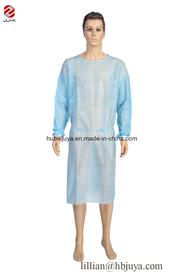 Non-Woven Material Cheap Sterile Chemotherapy Hospital Medical Surgical Disposable Gown