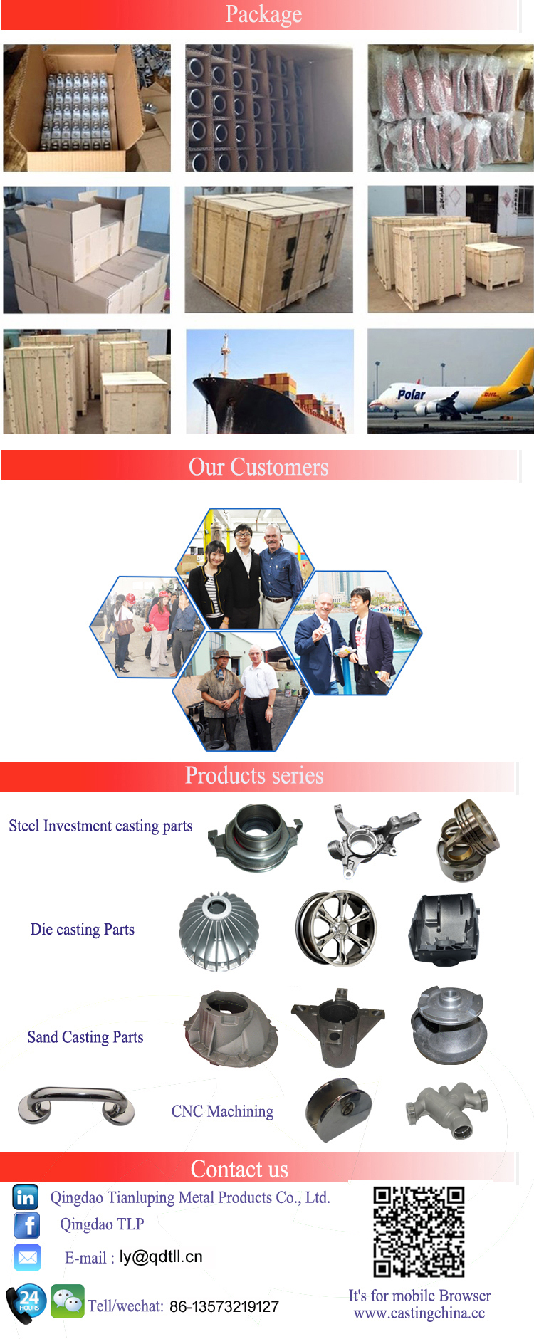 China OEM Aluminum Die Casting Car Parts Auto Spare Parts