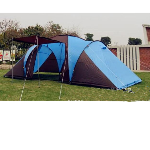 Three Bedrooms One Hall 8- 10 Person Rainproof Camping Tent