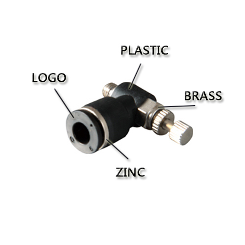 Brass Pneumatic Air Fitting (HPUC 8)