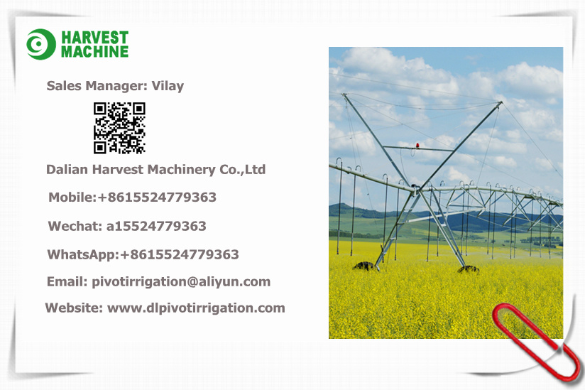 Span Pipes with Hot Dipped Galvanized Steel Used for Center Pivot Irrigation System on Sale