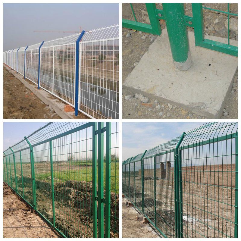 Galvanized PVC Coated Welded Wire Mesh Fence Security Fence