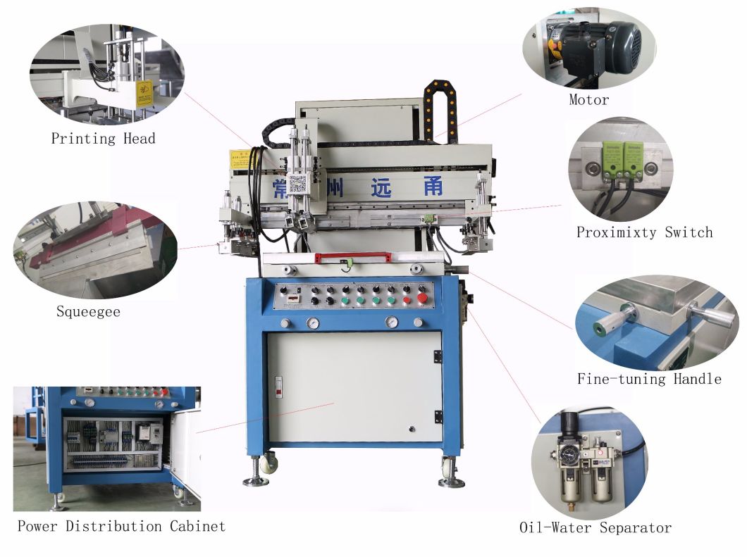 Semi-Auto Silk Screen Printing Machine for PCB Sheet SMT One Color