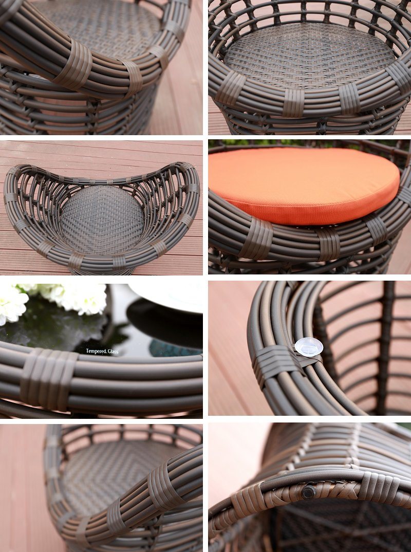 2018 New Rattan Garden Furniture Outdoor Chair Set-T088