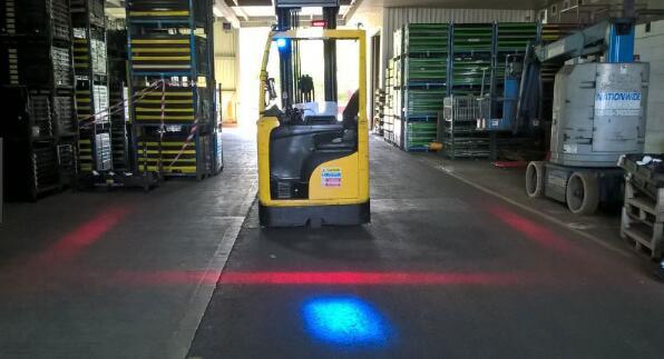 High Quality Red or Blue Forklift Approaching Warning Light