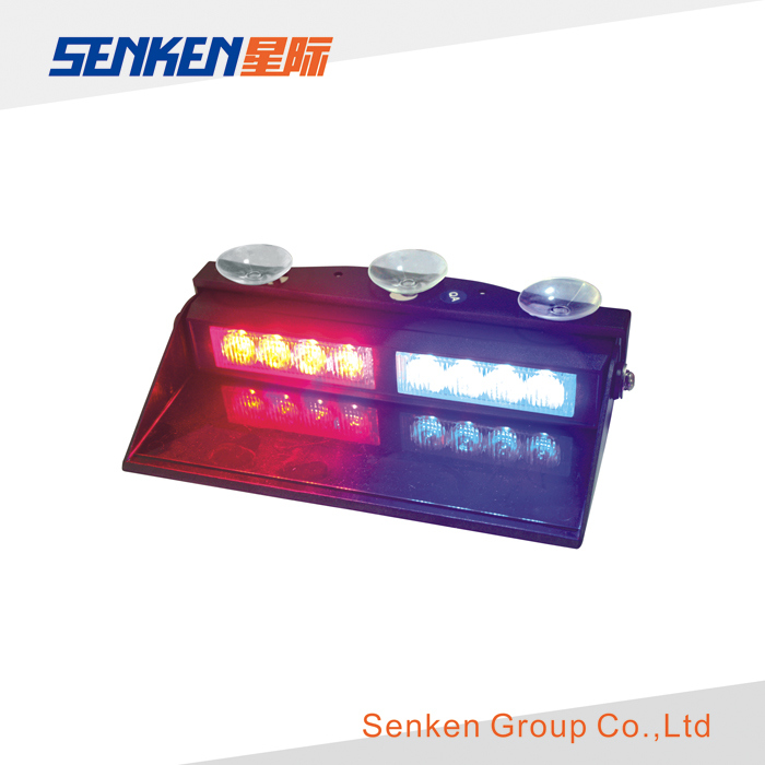 LED Visor Warning Light with Suction Cups
