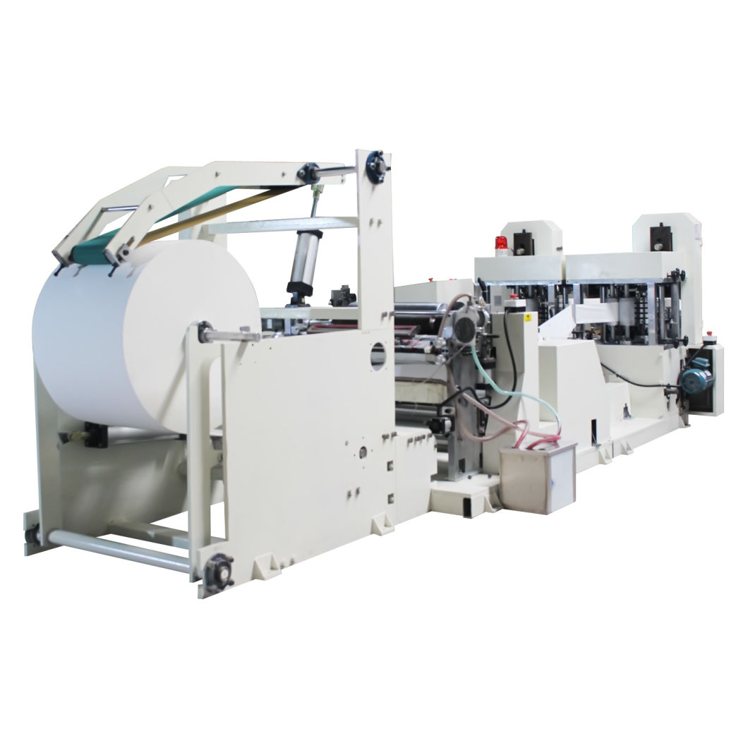 230*230 High Speed Automatic Color Printing Serviette Napkin Tissue Paper Folded Making Machine