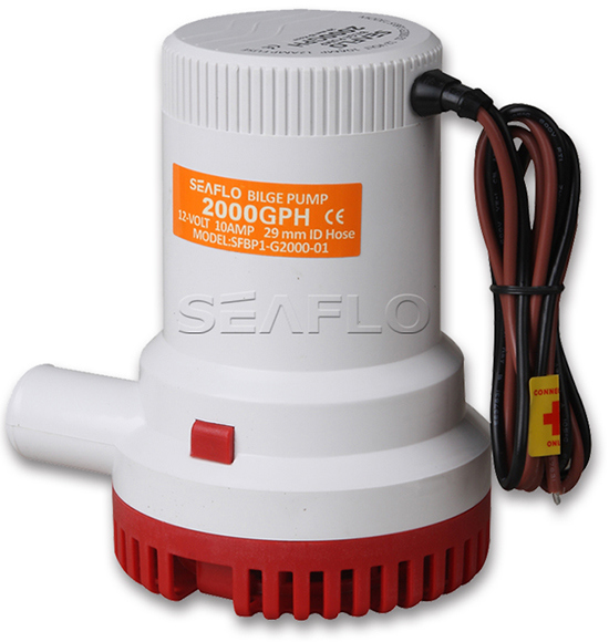 2000gph Sea Water Transfer Submersible Centrifugal Pump