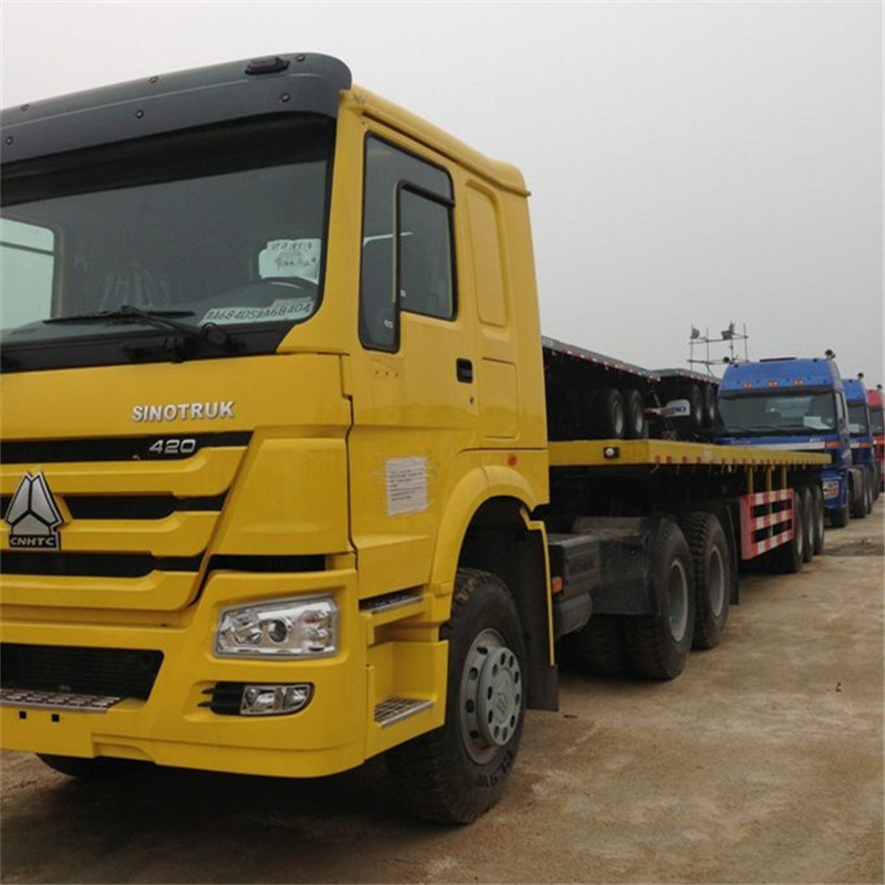 Sinotruk HOWO 6X4 Wd615.47 Diesel Engine 371HP Tractor Truck