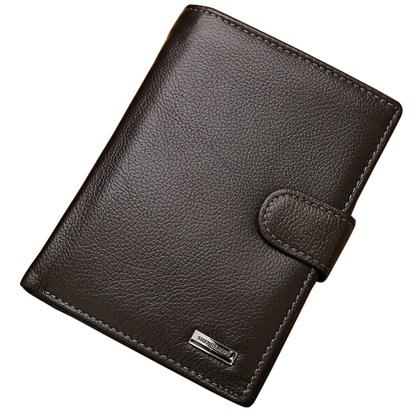 Fashion Leather Travel Card Coin Men Wallet (MH-2241)