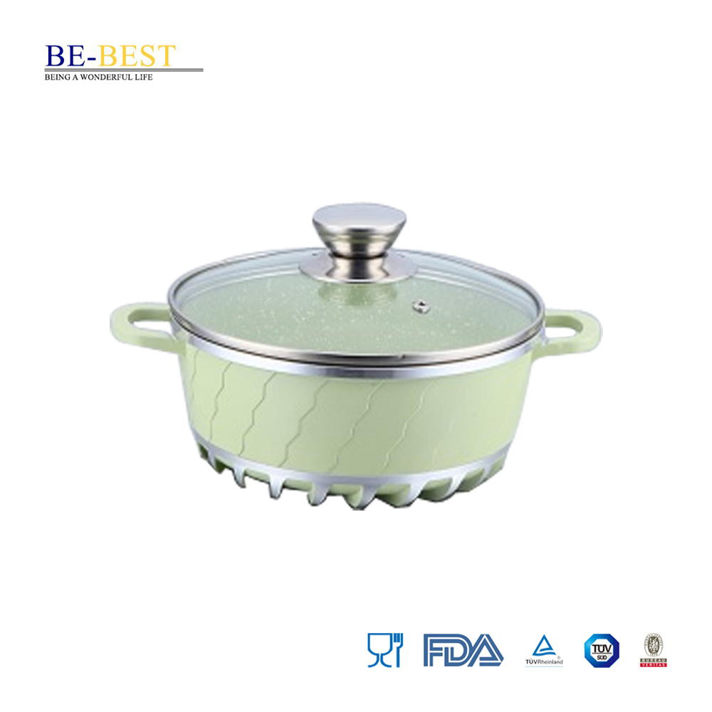 Die-Casting Aluminum Casserole Pot Cookware