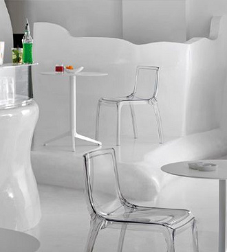 Acrylic Designer Furniture Living Room Ghost Dining Chair
