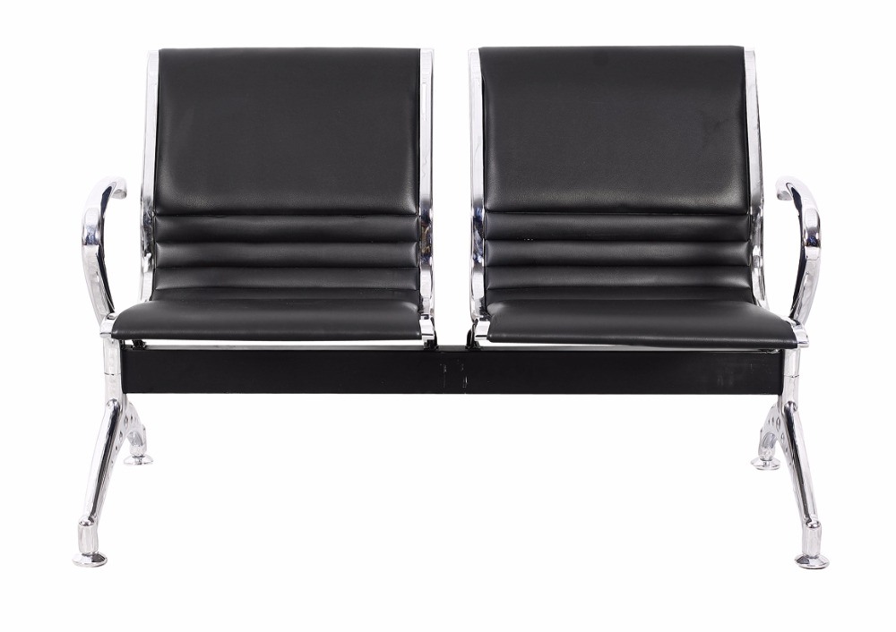 Cheap Steel Waiting Room Chairs for Airport Hospital Office Waiting Bench (THR-YC-B02B)