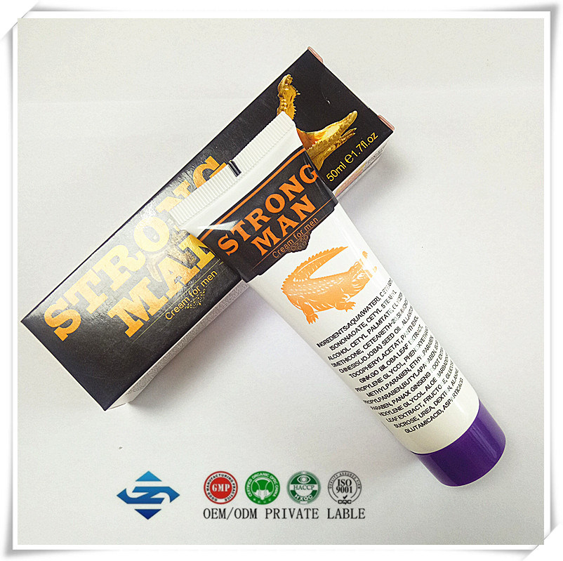 Factory Price Cream Strong Man with Natural Ingredient Male Enlarge Cream