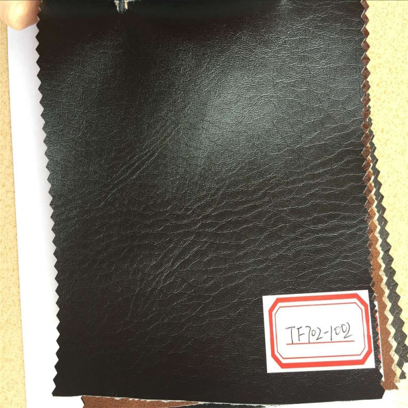 Synthetic PU Leather for Furniture Making Hx-F1701