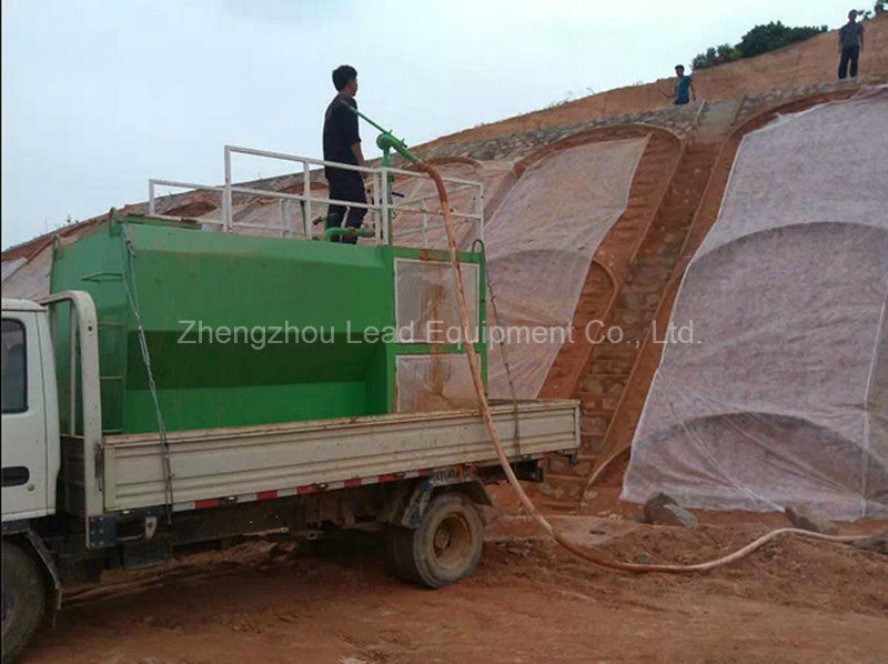 Chinese Slope Hydroseeding and Grass Seeds Planting Machine