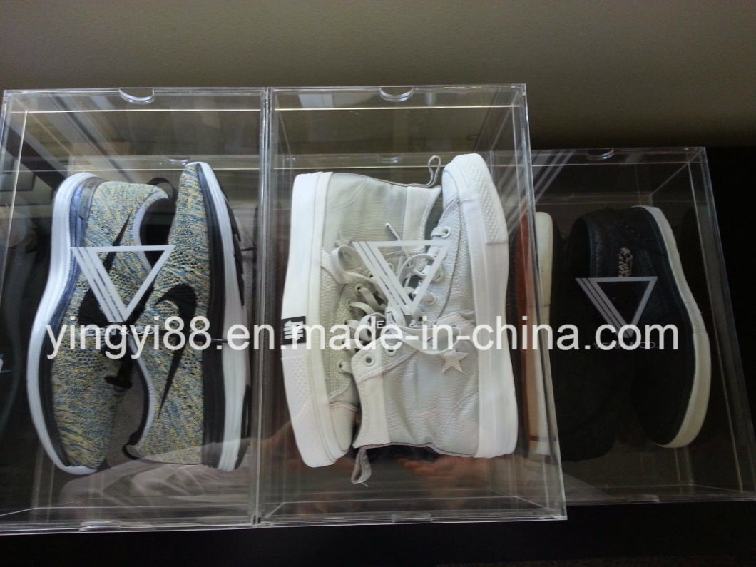Yyb Acrylic Display Shoe Sneaker Box Shenzhen Factory