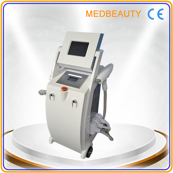 2014 Best IPL+RF+E-Light Laser Hair Removal Machine with CE