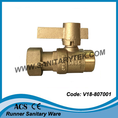 Brass Lockable Stop Valve (V23-222)