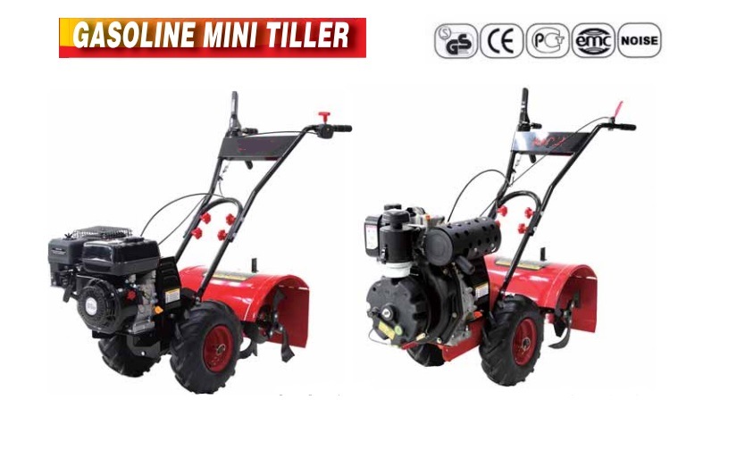 Multifunction Field Management Machine Petrol Rotary Cultivator Mini Power Tiller