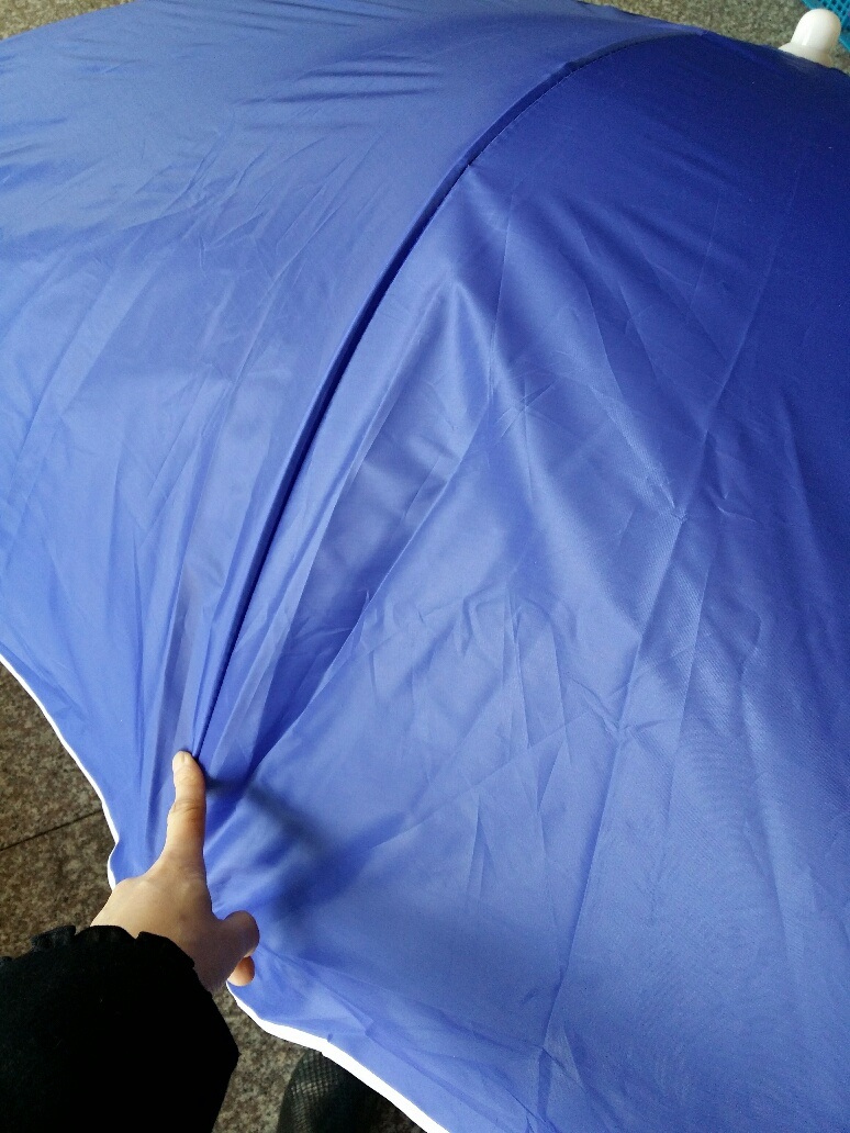 Plain Color Beach Umbrella Advertising Parasol