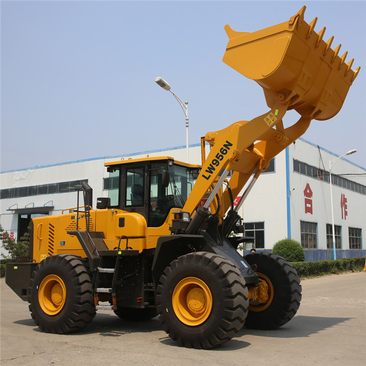 Famous Brand Automatic Transmission 5ton Compact Wheel Loader Price
