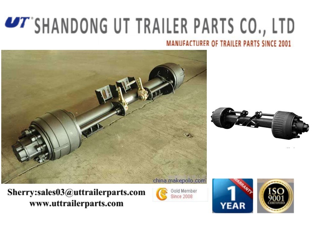 Semi Trailer Parts Lowbed Axle