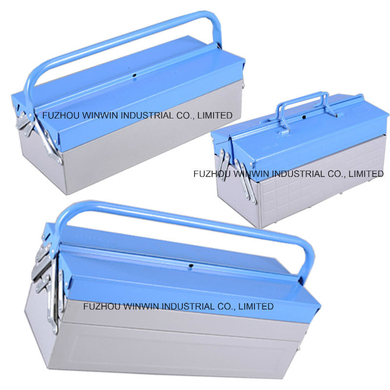 OEM Metal Toolbox with Diffferent Sizes (WW-TB01)