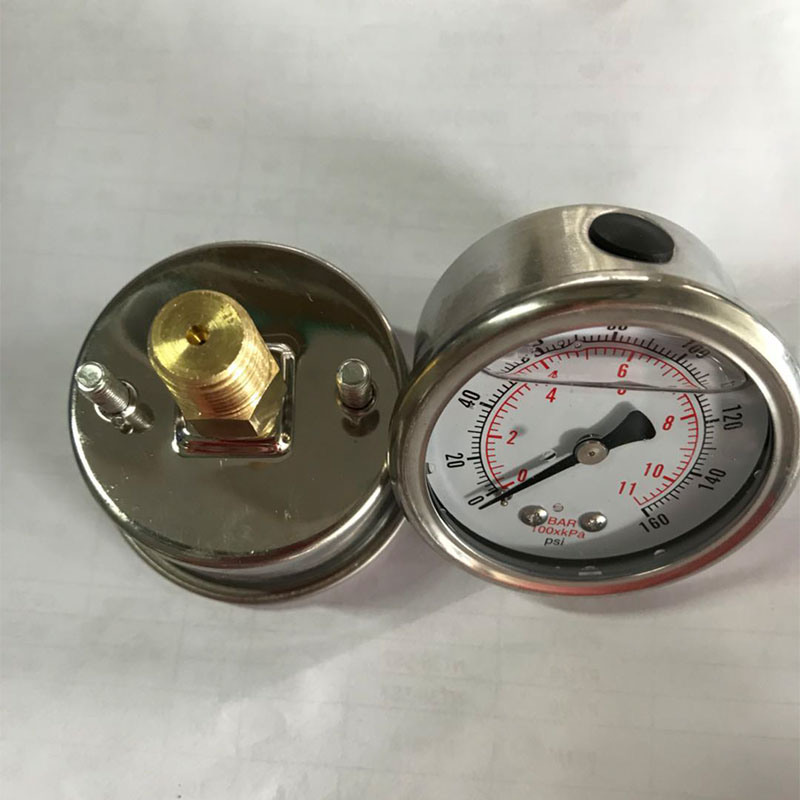 Stainless Steel Case Material and 2.5inch Size Pressure Gauge Manometer