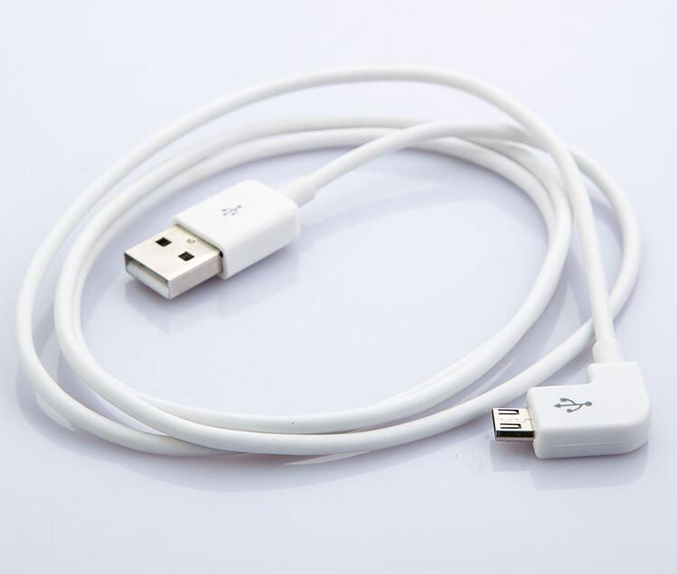 Câble micro USB à angle droit USB 2.0 vers L