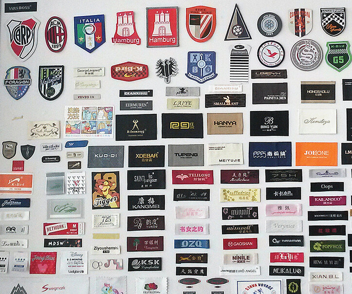 Customized Fabric Woven Labels Factory (ST-011)