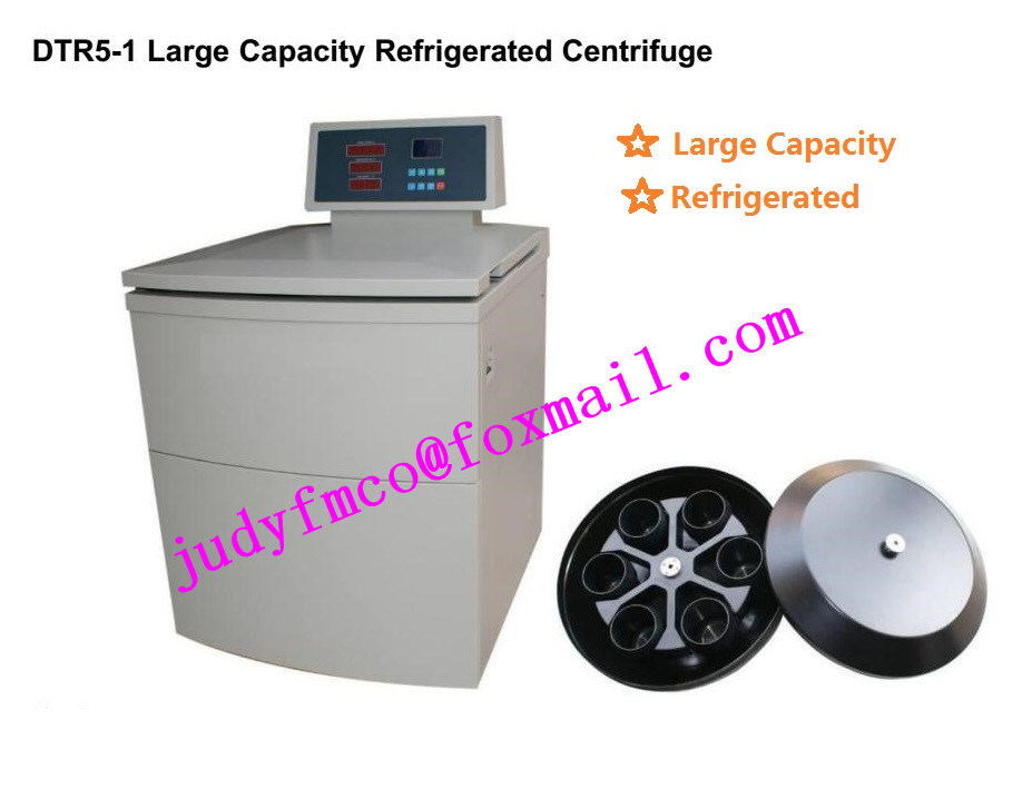 6 X 1000ml Table Top High Speed Refrigerated Centrifuge