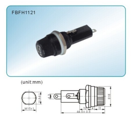 Heavy Duty Cartridge Inline Fuse Holder