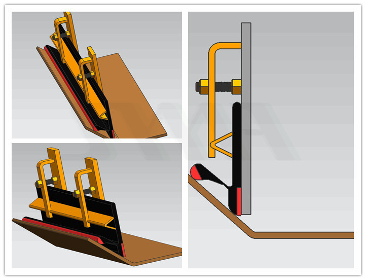 Good Quality High Wear Resistant Rubber Conveyor Skirt Plates