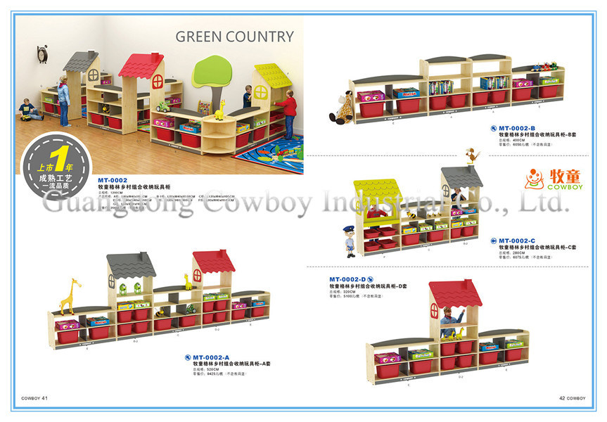 Nursery Kindergarten Kids Plywood Furniture Set Table and Chair for Preschool Classroom