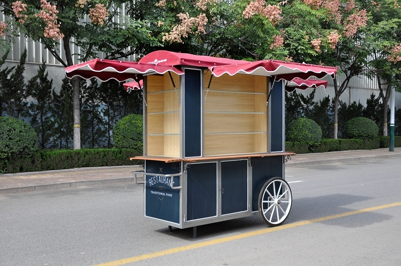 Small Size Food Cart Price with Ce