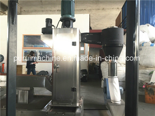 Washed HDPE Flakes Single Screw Pelletizing Extruder (zhangjiagang)