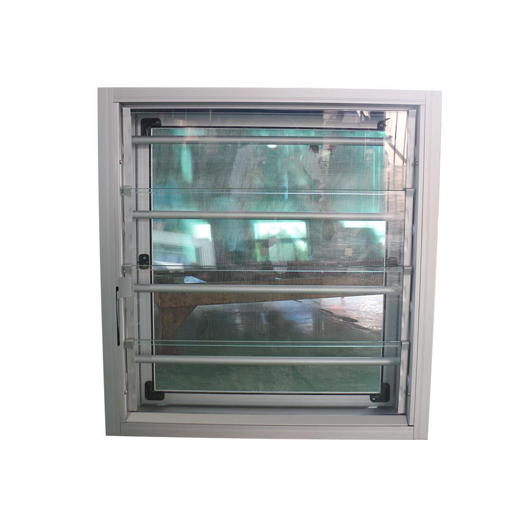 Standard Aluminium Adjustable Glass Plantation Shutters Safety Bar Interior Design